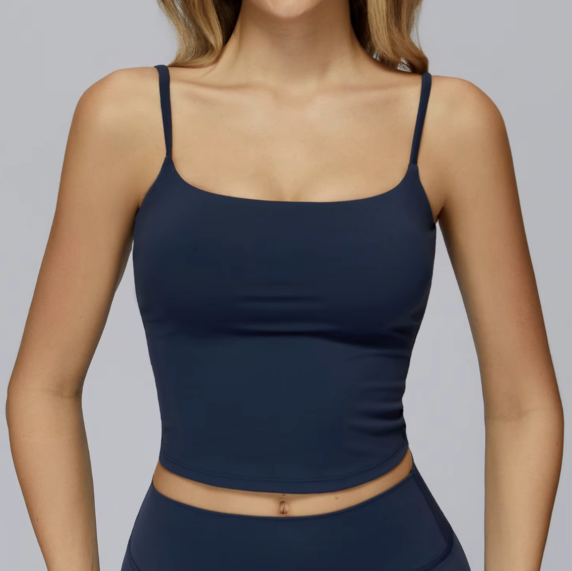 The Baseline Tank Top - Navy