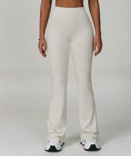 The Basic Flared Legging - Ivory