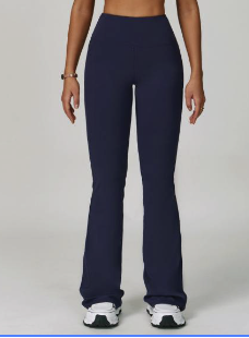 The Basic Flared Legging - Navy