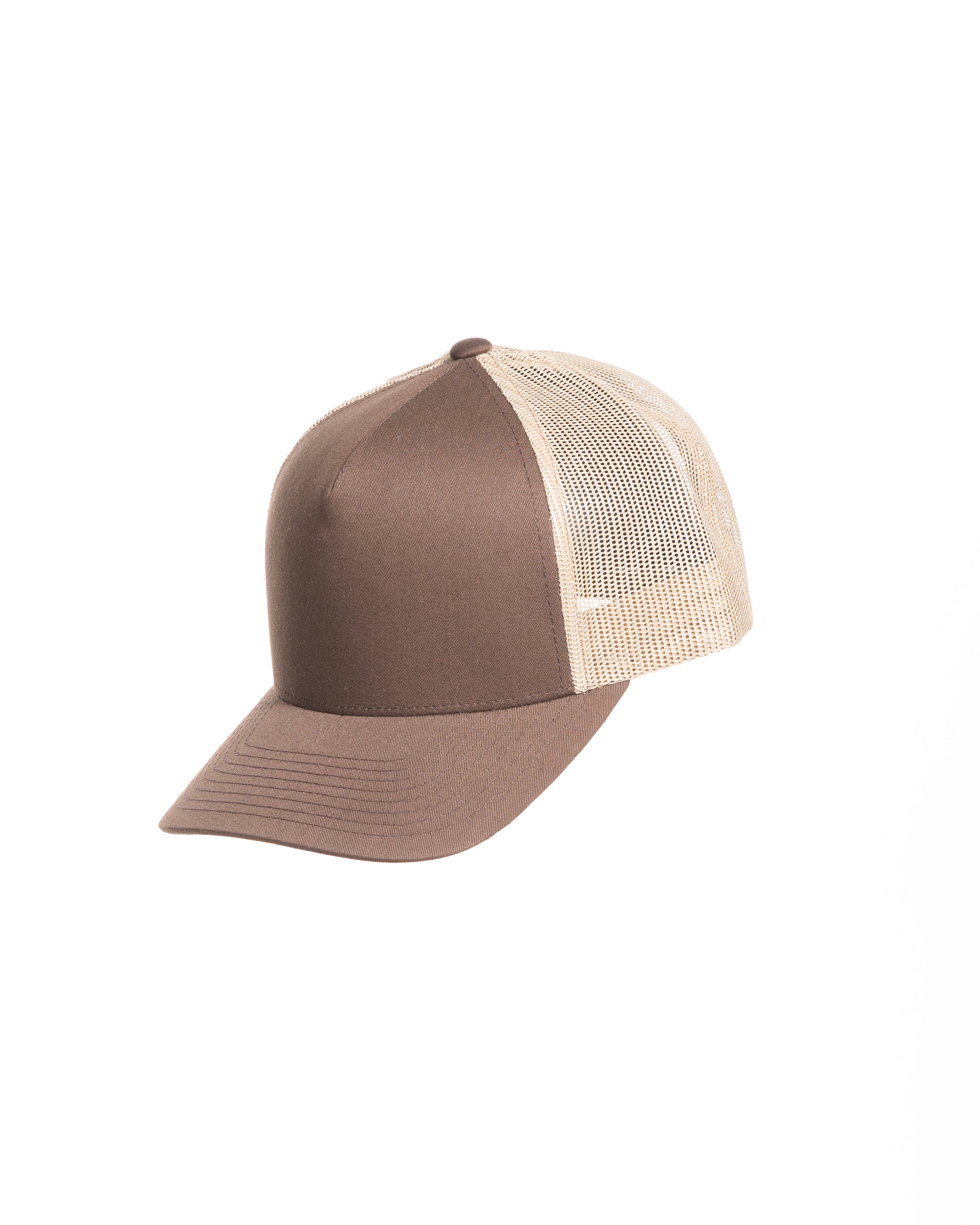 The 5 Panel Trucker - Brown / Khaki